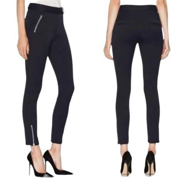 Veronica Beard Pants - VERONICA BEARD Ash Seamed Skinny Zip Ankle Dress Pants in MUSTARD Size XS/0